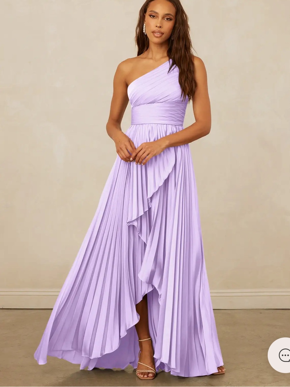 Azazie X Christian Siriano Lilac Formal Dress - Picture 3 of 4